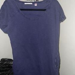 Blue Tunic Shirt Small 