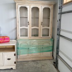 China Cabinet With Glass