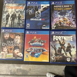 PS4 Games For Sale!!!