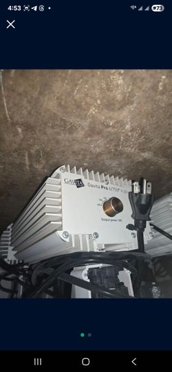 Gavita Pro 6/750 Flex 
with used light bulb