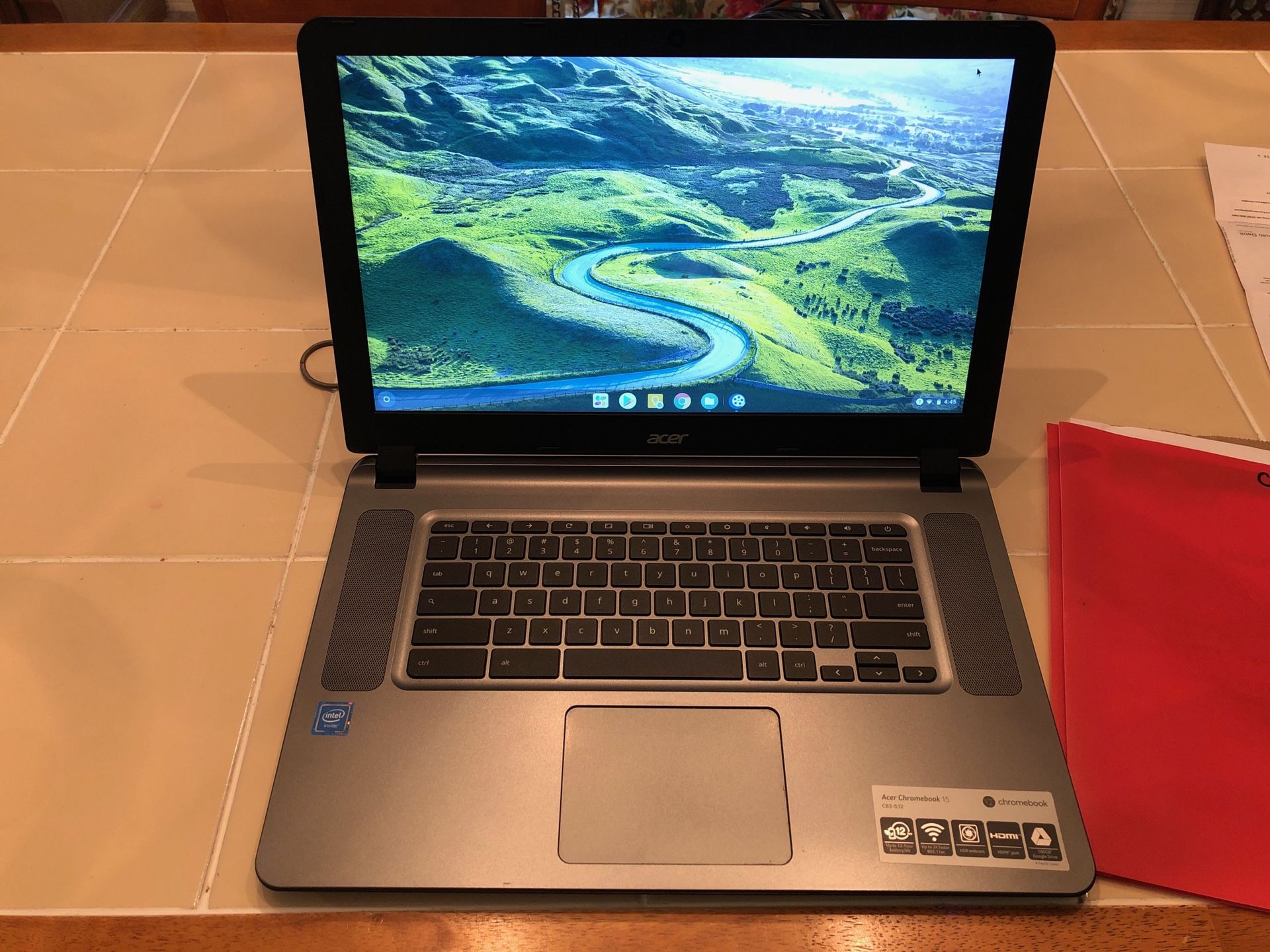 Acer 15 inch Chromebook 2017
