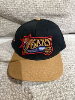 Philadelphia 76ers Mitchell & Ness NBA Snapback Hat 2Tone Cap Sixers Iverson