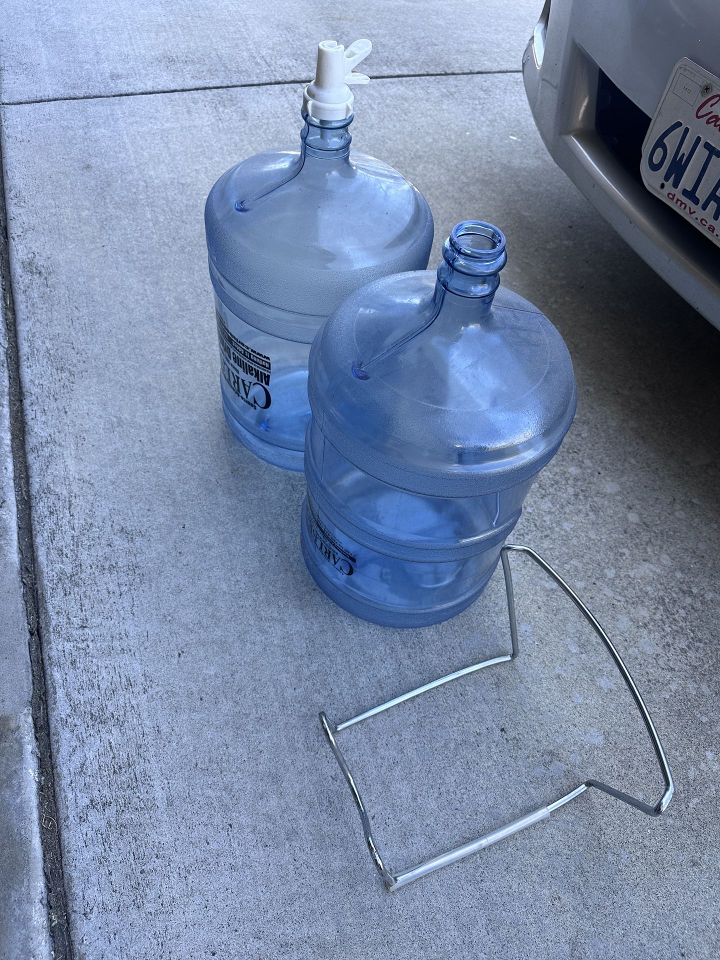Water Jugs And Stand