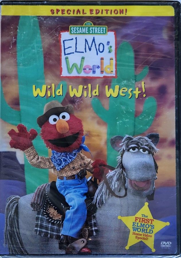 Elmo's World Wild Wild West! DVD