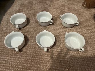 Six Williams Sonoma Soup Bowls