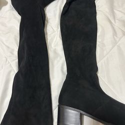 Black Thigh high boots