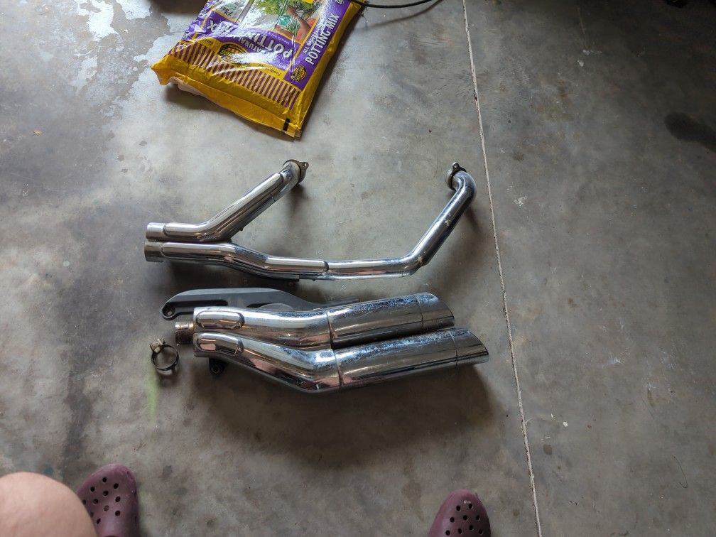 2011 Yamaha Stryker Exhaust Used