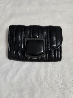 Longchamp brioche small leather wallet cardholder