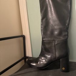 Tory Burch, Vintage Black Leather Boots