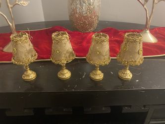 Gold Tree Christmas Ornament