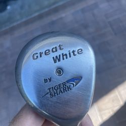 Great white tiger shark wood 7 in right
