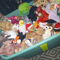 HUGE COLLECTION OF BEANIE BABIES