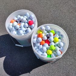 Golf Balls - Buckets Of Them 