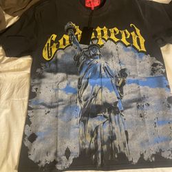 Godspeed Statue Of Liberty Black 