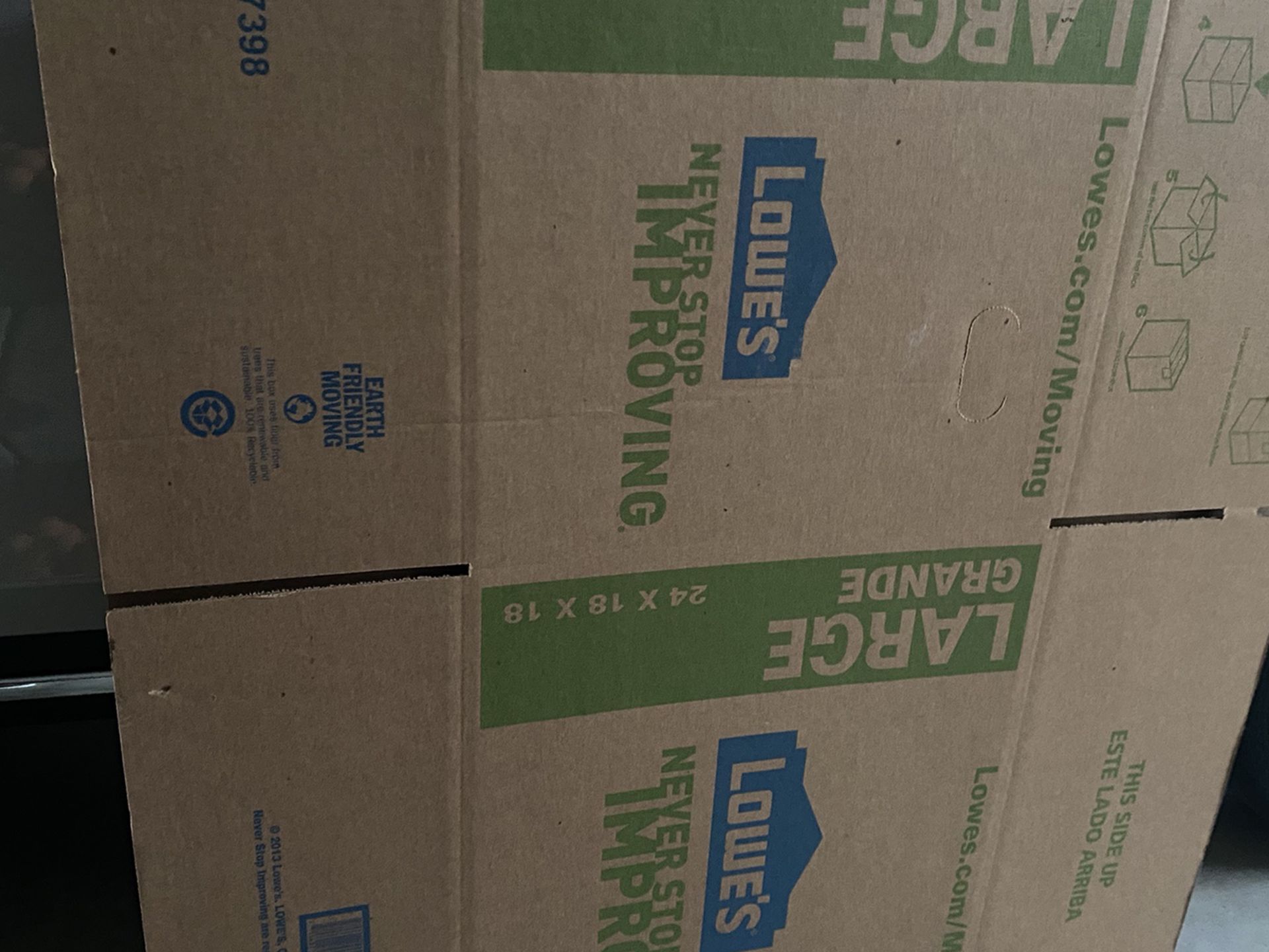Large Moving Boxes