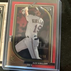 2021 Topps Museum Alex Kirloff Lot RC’s