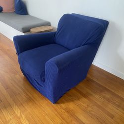 Pottery Barn Armchair and Slip Cover