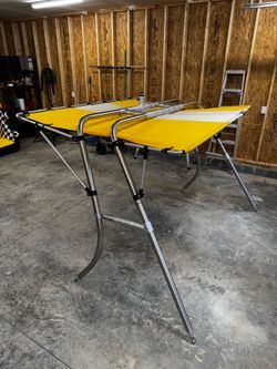 Big Air Bimini Top for any Wake Tower (actual tower in pics not included)