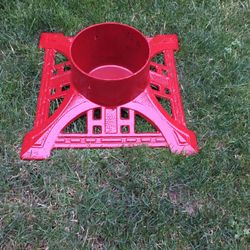 Vintage Cast Iron Christmas  Tree Stand