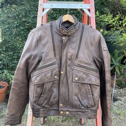 Hein Gericke Full Leather Motorcycle Jacket