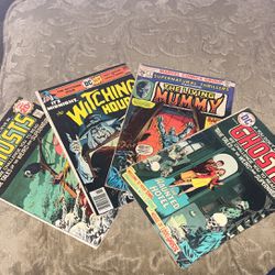 4 Pack OLD Comic Books (Horror Assorted)