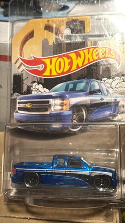Hot Wheels Chevrolet Silverado Die-Cast Truck