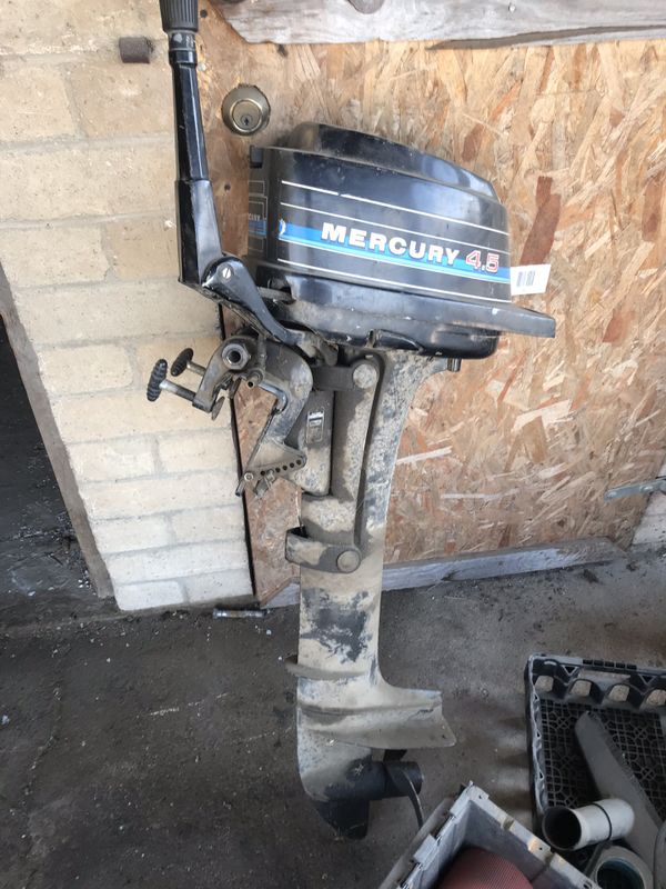 4.5 HP Mercury Outboard Motor for Sale in Modesto, CA OfferUp