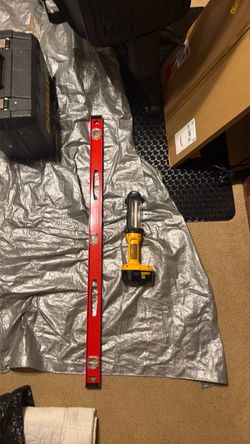 Craftsman Level and Dewalt Light