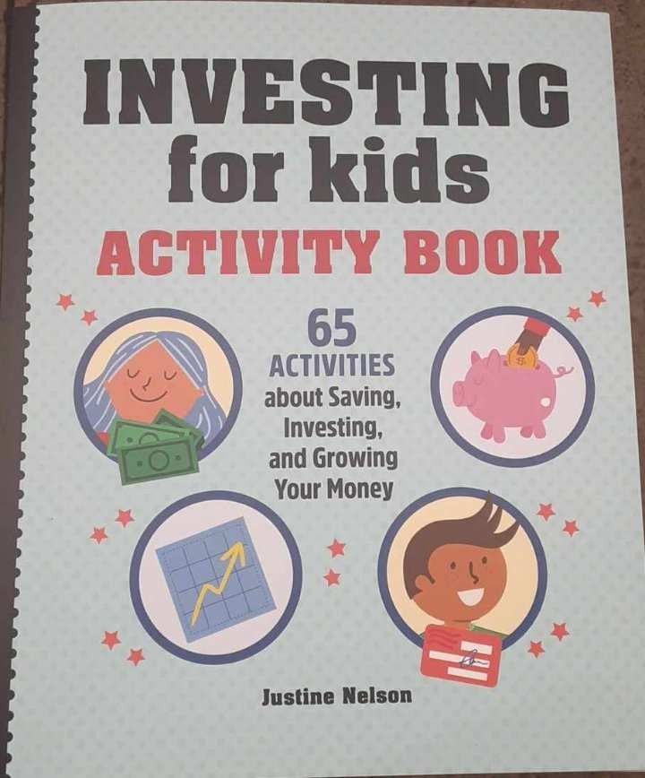 New "Investing For Kids" Activity Book 