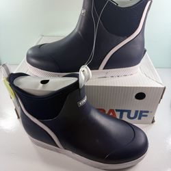 NEW Xtratuf XMW-201 Men Wheelhouse 6" Ankle Deck Fishing Boots NavyBlue - size 11