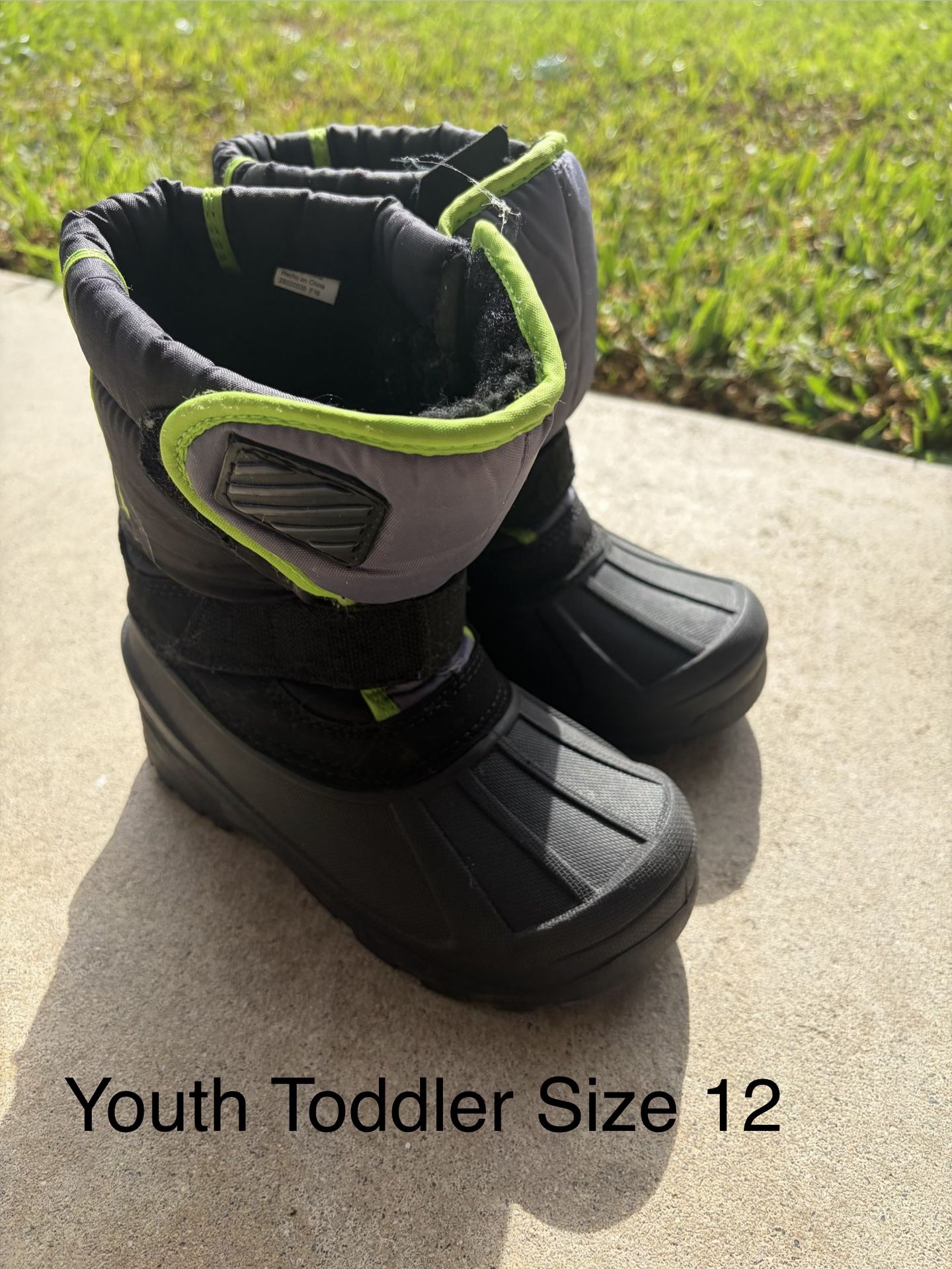Toddler Kids Winter Boots Size 12
