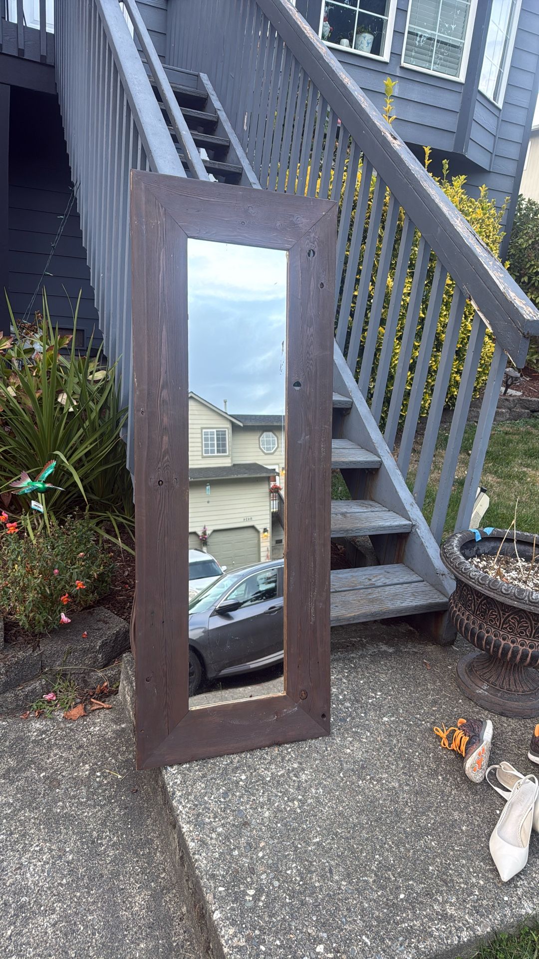 Wood Mirror