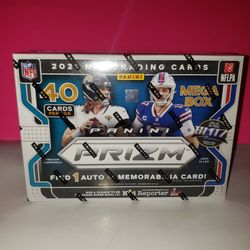 2021 PANINI PRIZM FOOTBALL TRADING CARDS MEGA BOX