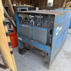 Miller Dimension 400 Industrial Welder – CC/CV DC – Meter Tested