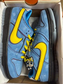 The Powerpuff Girls x Nike Dunk Low Pro SB QS 'Bubbles' Size 3Y / Euro 35