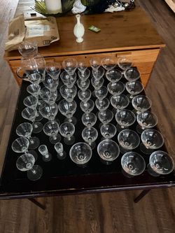Vintage glassware