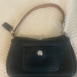 Coach - Dark Blue Soft Leather