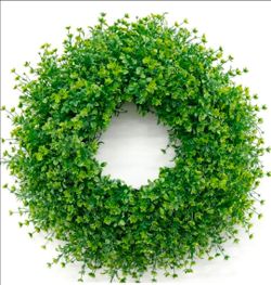 28 Inch Artificial Greenery Wreath
