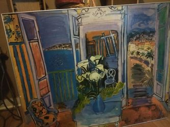 Raoul Dufy painting $40.