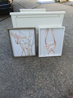 Set Of 2 Pictures For Kids Room