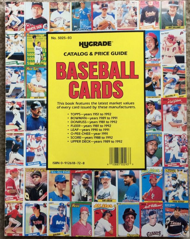 Baseball Cards And Catalog 