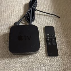 Apple TV And Remote