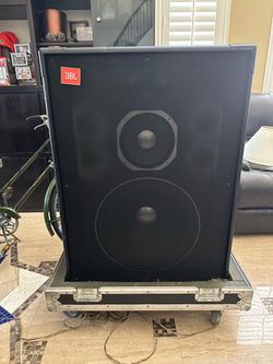 2 18’ custom JBL Speakers