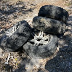 18” Wheels Off  a 2007 Chevy Silverado 8 Lug 