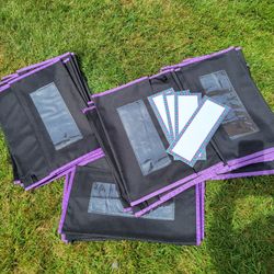 24 Student Seat Pockets And Name Cards