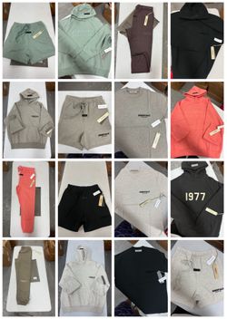 FEAR OF GOD ESSENTIALS T SHIRT, SHORTS, HOODIE,SWEATS