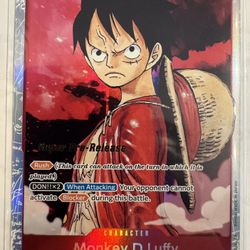 Monkey.D.Luffy (012) One Piece Super Pre-Release Starter Deck 1: Straw Hat Crew 