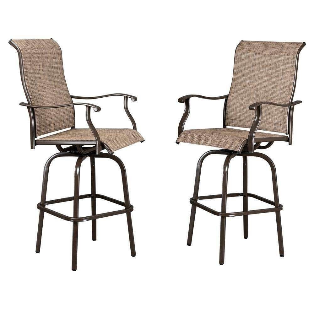 🔥BRAND NEW Swivel Bar Stools Set of 2