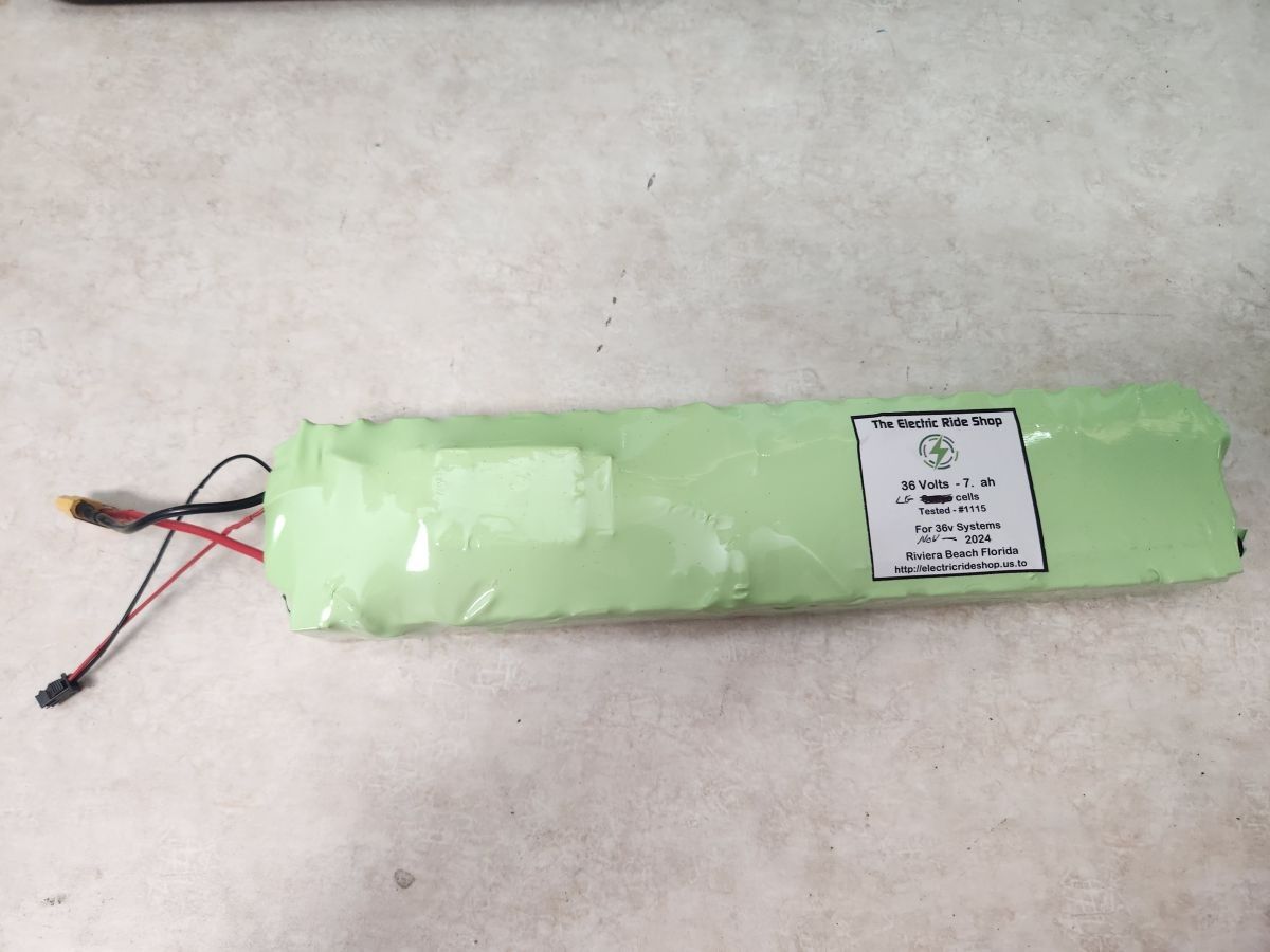 LG 36v 7ah Electric Scooter E-Bike Battery New