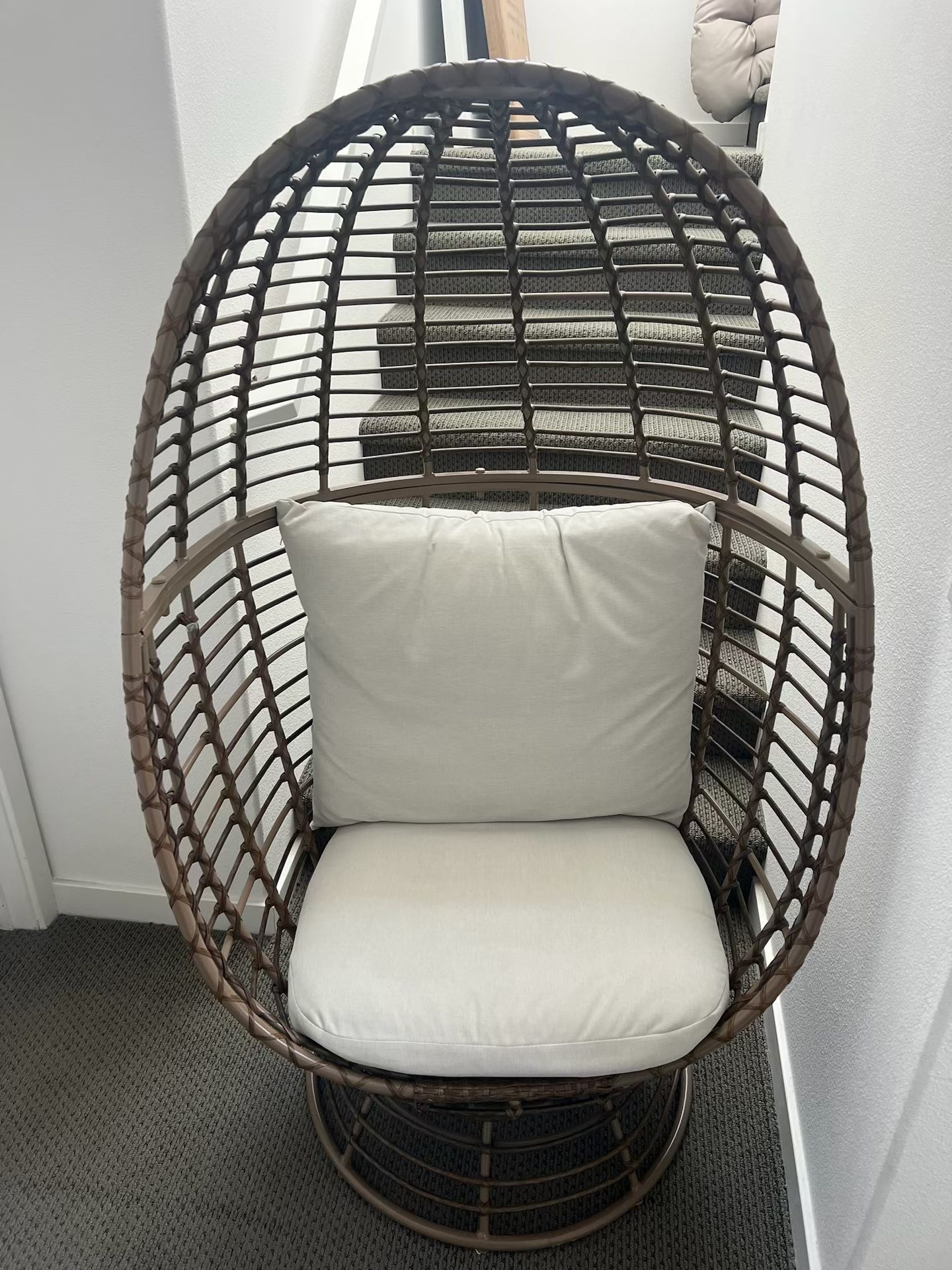 Wicker Egg Chair
